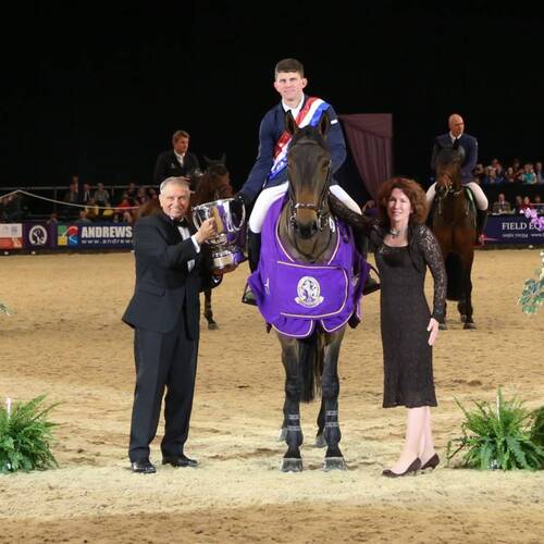 Nigel Coupe crowned the Leading Showjumper of the Year 2017