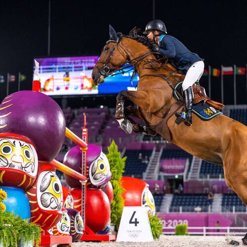 Spectacular Swedes sweep through to Team Jumping Final