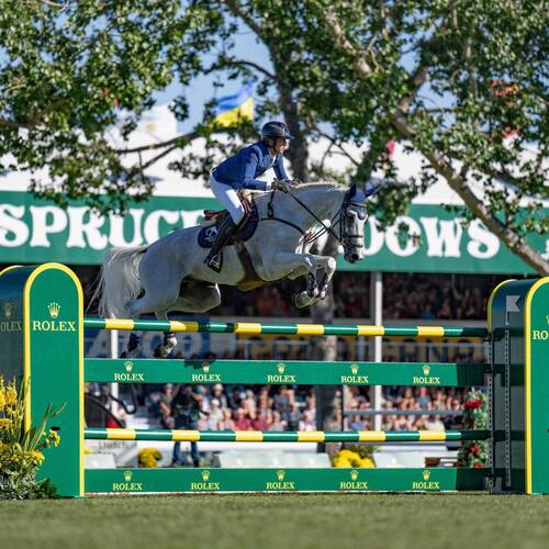 ROLEX TESTIMONEE MARTIN FUCHS CROWNED THE NEW LIVE CONTENDER OF THE ROLEX GRAND SLAM OF SHOW JUMPING
