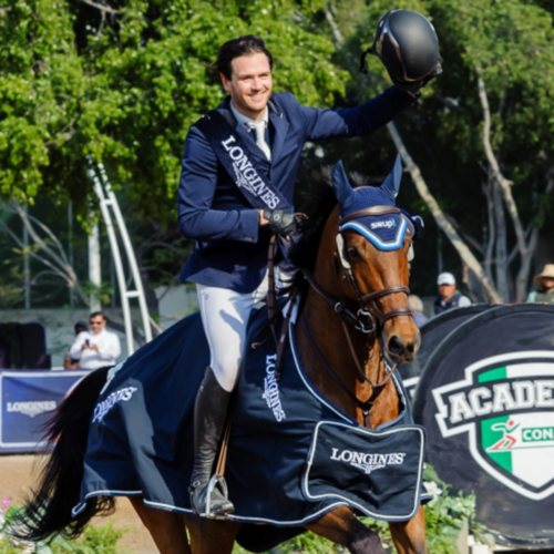 LUIS ALEJANDRO PLASCENCIA O LEADS LONGINES PODIUM SWEEP FOR MEXICO IN GUADALAJARA