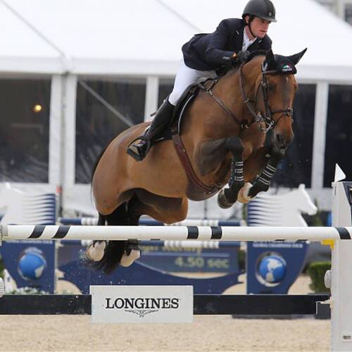 Darragh Kenny wins ahead of this evening's Grand Prix