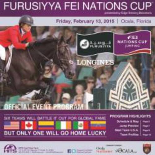 The teams and riders for the Furusiyya FEI Nations Cup in Ocala