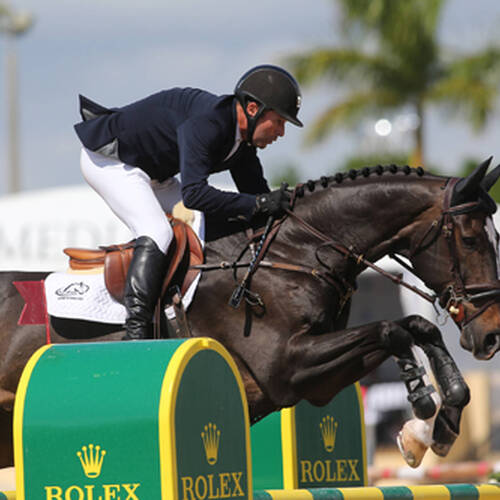Eric Lamaze and Zigali P S win Ruby et Violette WEF Challenge Cup Round 11