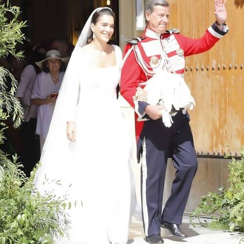 A memorable wedding for former President of the IJRC Cayetano Martínez de Irujo and Bárbara Mirjan