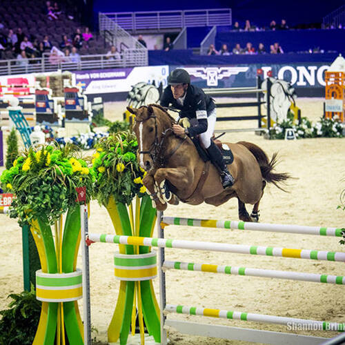 King Edward won Day 1 Of Longines FEI Jumping World Cup Final