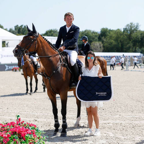 Bertram Allen with Lafayette Van Overis won the CSI4* - Jump Off - 1.45m  in St. Tropez