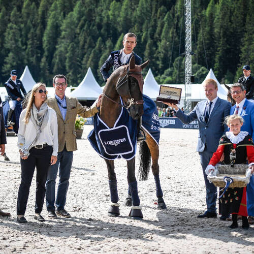 Fivestar Grand Prix of St. Moritz victory for the Belgian Wilm Vermeir und Iq van het Steentje