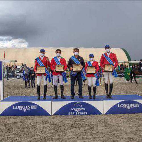 Italy takes it all at the Longines EEF Series Bojouristhe (BUL)