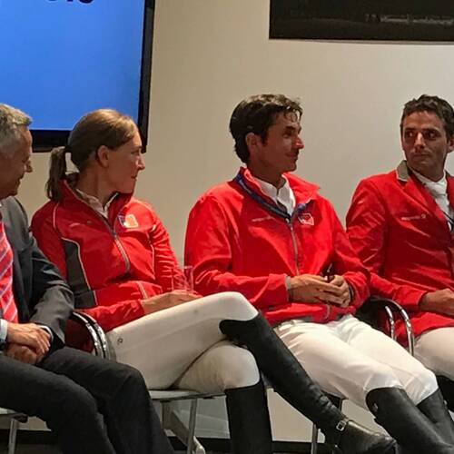 Congratulations to the Swiss team for its second place in the Mercedes-Benz Nations Cup in Aachen