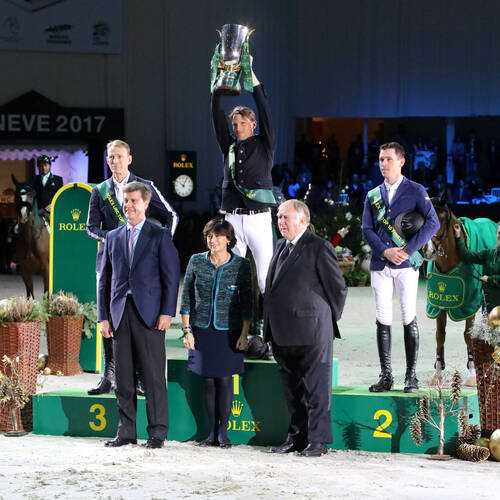 The new IJRC President Kevin Staut,  won the Rolex IJRC Top10 in great style!