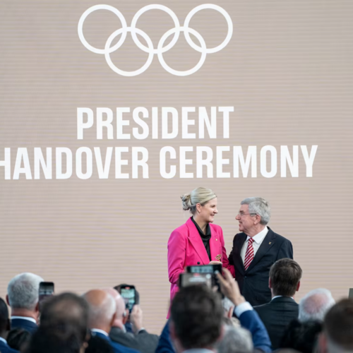 Olympic history at the IOC: Thomas Bach passes presidency to Kirsty Coventry