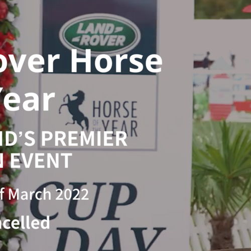 Horse of the Year cancelled due to Covid uncertainty