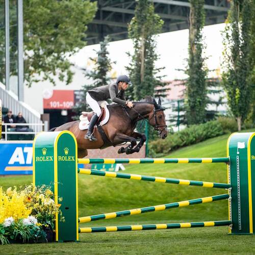 ROLEX TESTIMONEE STEVE GUERDAT BECOMES THE ROLEX GRAND SLAM OF SHOW JUMPING LIVE CONTENDER WITH VICTORY AT CSIO SPRUCE MEADOWS ‘MASTERS’ TOURNAMENT