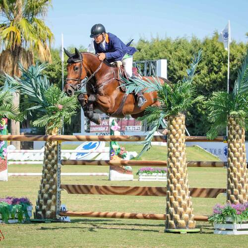 CSI3* VEJER DE LA FRONTERA, SUNSHINE TOUR: THE WINNER OF THE GRAND PRIX IS Henk Van de Pol with Looyman Z 