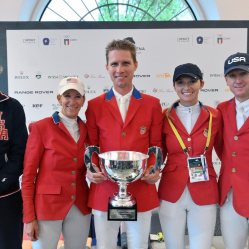 Magic in Rome: Team USA Triumphs in Thrilling Nations Cup Intesa San Paolo  at Piazza di Siena
