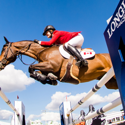 CANADIANS CLAIM CLEAR VICTORY AT LONGINES LEG IN OCALA