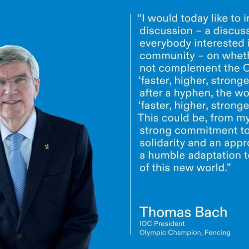 THOMAS BACH RE-ELECTED AS IOC PRESIDENT FOR SECOND TERM
