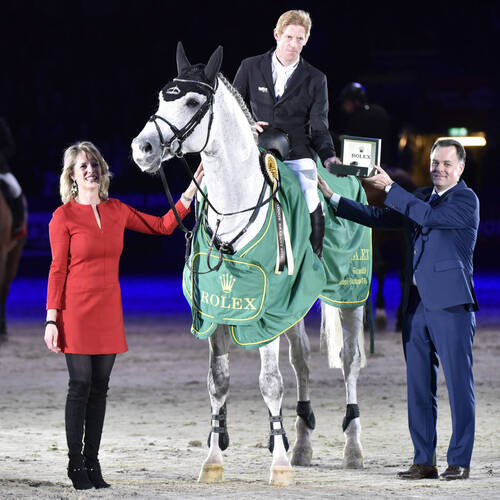 MARCUS EHNING WINS ROLEX GRAND PRIX AT INDOOR BRABANT