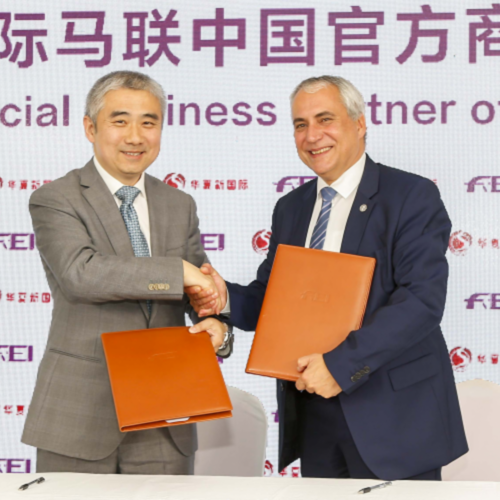 FEI PARTNERS WITH CHINA NATIONAL SPORTS INTERNATIONAL FOR EQUESTRIAN GROWTH
