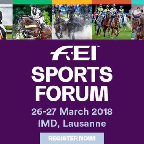 FEI SPORTS FORUM 2018