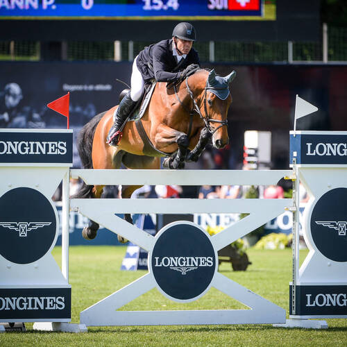Paul Estermann wins the Longines Grand Prix  in St. Gallen