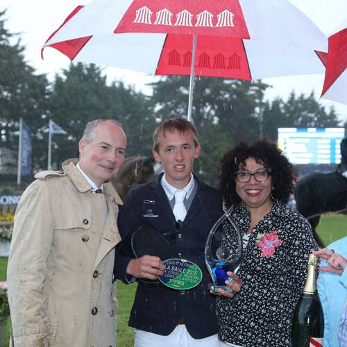 CSIO5*  Prix of the Conseil Général of Loire-Atlantique: Bertram Allen and Romanov took control