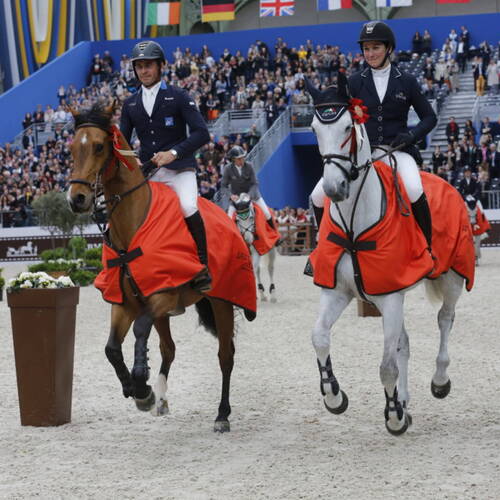 CSI5* – THE SAUT HERMÈS: JULIEN EPAILLARD (FRA) AND AMY GRAHAM (AUS), THE WINNING COUPLE ON SATURDAY EVENING