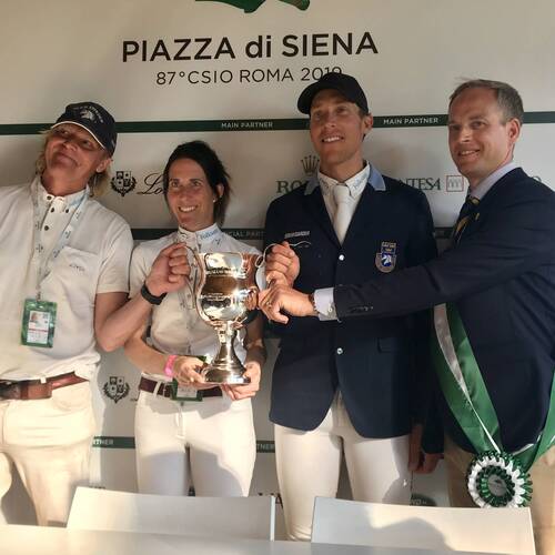 Sweden won the Intesa Sanpaolo Nations Cup in Rome