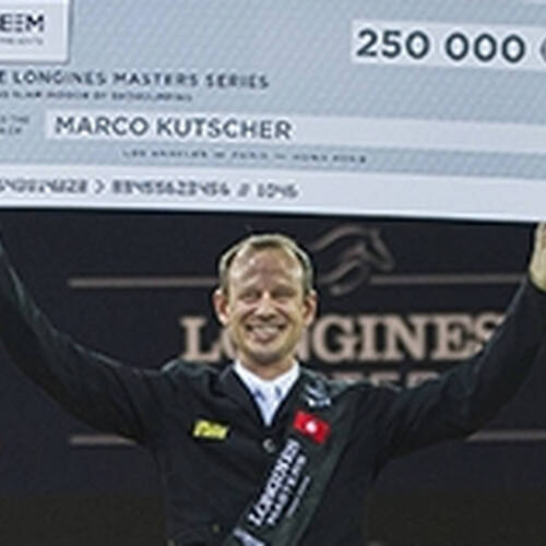 Marco Kutscher Creates Longines Masters History