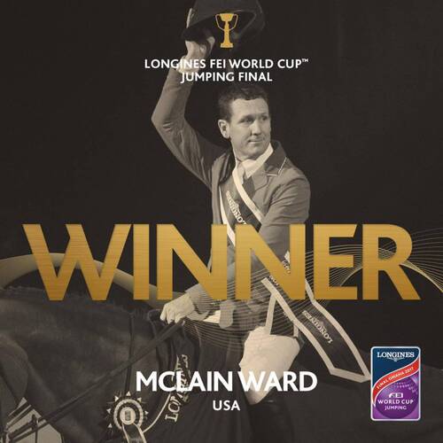 AMAZING MCLAIN AND HH AZUR TAKE WORLD CUP JUMPING TITLE IN GREAT STYLE