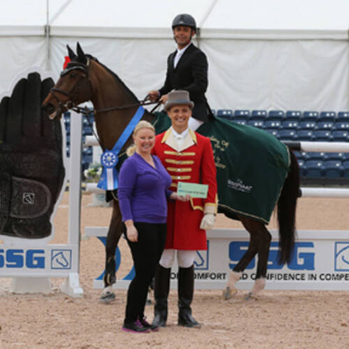 Doda de Miranda Takes First $3,000 SSG Gloves Bonus at the 2016 Winter Equestrian Festival