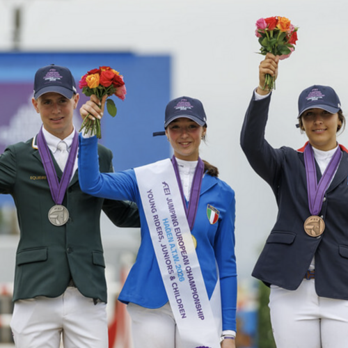 Italy’s Lepratti makes history as FEI Jumping European Championship for youth concludes