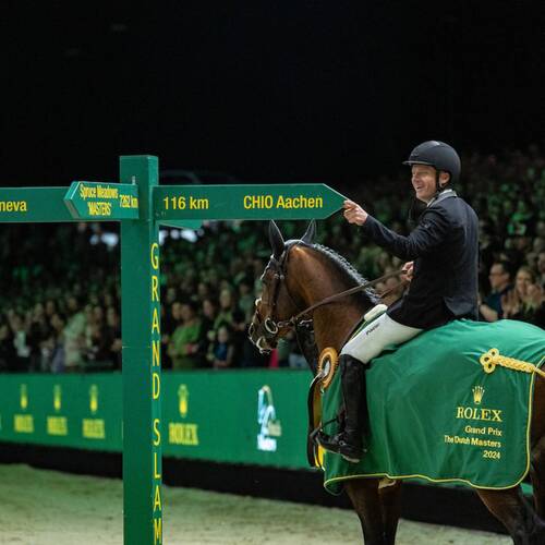 Re-live the excitement of the Rolex Grand Slam of Show Jumping