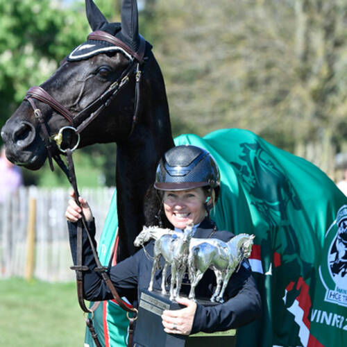 Jonelle Price won in great style the 2018 Mitsubishi Motors Badminton Horse Trials