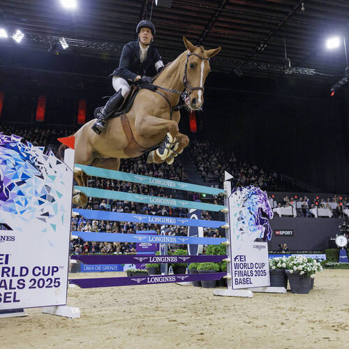 IJRC's Board Member and number one in the World Henrik von Eckermann and his super-horse King Edward are the best in Basel