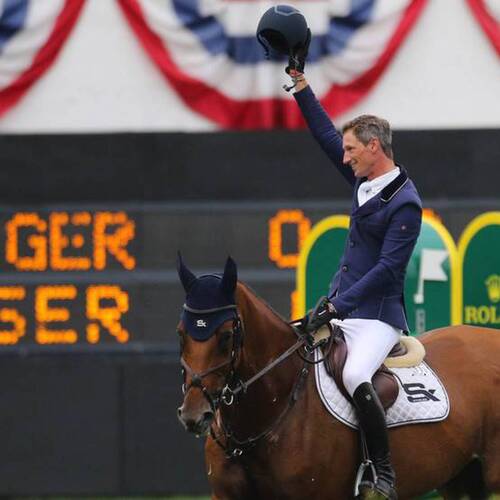 Daniel Deusser and Killer Queen VDM win the CP 'International', presented by Rolex at Spruce Meadows