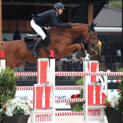 Beat Mändli and Vic des Cerisiers Collect $137,000 Coca-Cola® Grand Prix CSI 3* Win