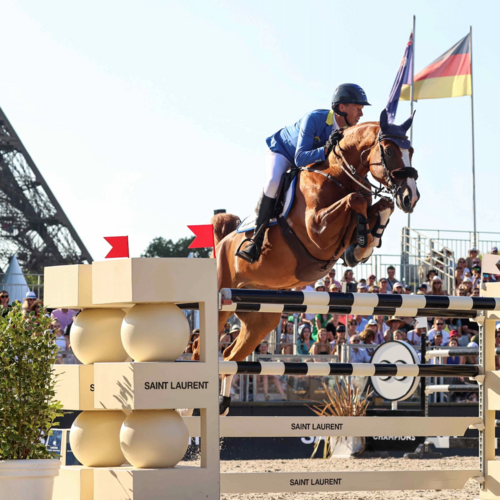 AHLMANN TRIUMPHS IN Paris