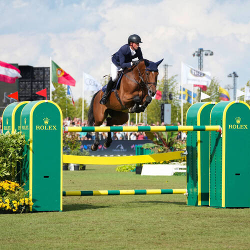 Ben Maher and Dallas Vegas Batilly unbeatable in CSI5* Rolex Grand Prix presented by Audi at Brussels Stephex Masters 2023