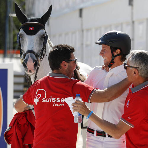 CHI DE GENEVE WARM-UP WITH THE IJRC'S MEMBER MARTIN FUCHS