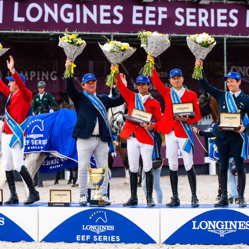 Italy win the Longines EEF Series 2022!