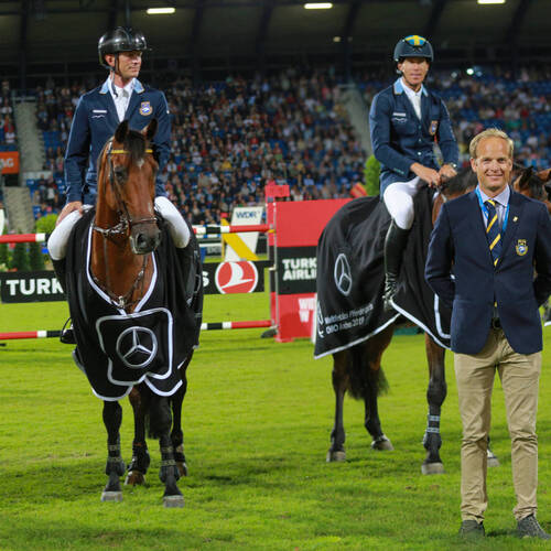 Victory for Sweden in the Mercedes-Benz Nations Cup in Aachen