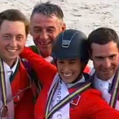 AMAZING team final at the FEI European Championships in Aachen