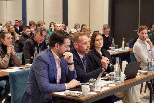 Todd Hinde, Director of Jumping, Gaspard Dufour, Director of Technical and Sport Services, and Paule Gerritsen, Manager of the Jumping Department,