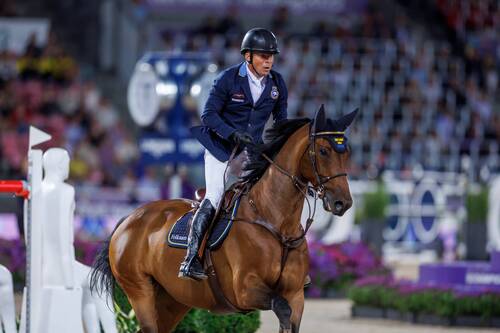 HERNING  - ECCO FEI World Championships 2022FREDRICSON Jens (SWE), Markan CosmopolitFEI World Jumping Championship - Individual - Second Competition - Round 2Agria FEI World Jumping Championship presented by HelgstrandHerning, MCH Messecenter12. August 2022© www.sportfotos-lafrentz.de/Stefan Lafrentz