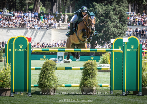 Yuri Mansur and Miss Blue-Saint Blue Farm