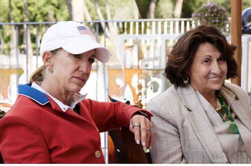 Laura Kraut, with IJRC Director Eleonora Ottaviani (@IJRC/F.Petroni)