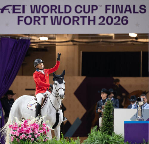 Kent Farrington (USA) and Greya