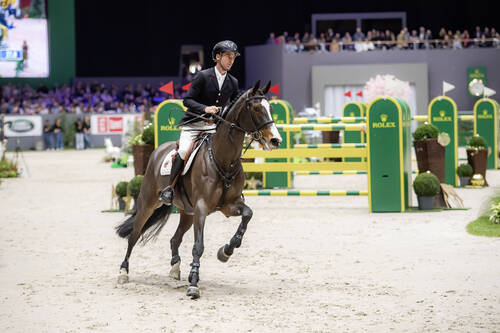 Steve Guerdat riding Dynamix de Belheme