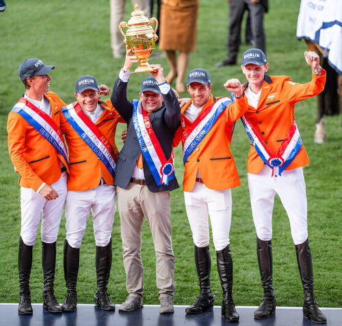 Dutch Triumph in Thrilling Nations’ Cup of Ireland for the Aga Khan Trophy